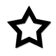 225x225 Image Result For Star Silhouette Stencil Star
