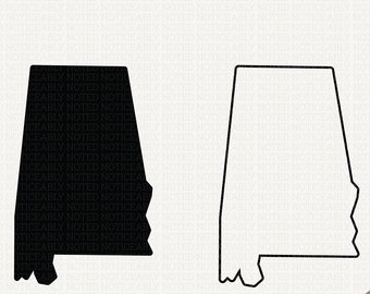 340x270 Alabama Vector Art Etsy
