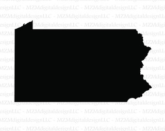 340x270 Pennsylvania Svg Etsy
