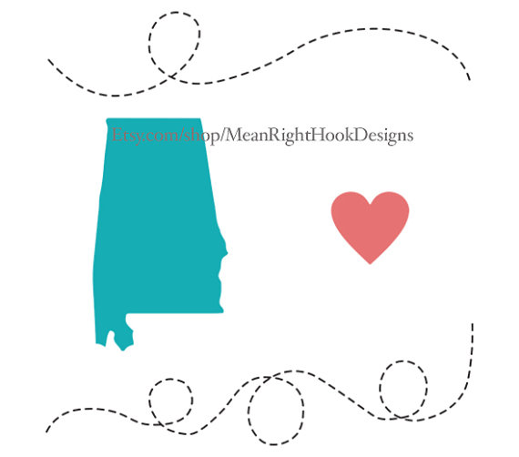 570x502 Alabama Svg State Svg Silhouette Heart Svg And Dotted Line