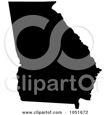 450x470 Royalty Free (Rf) State Of Georgia Clipart, Illustrations, Vector