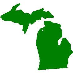 State Of Michigan Silhouette at GetDrawings | Free download