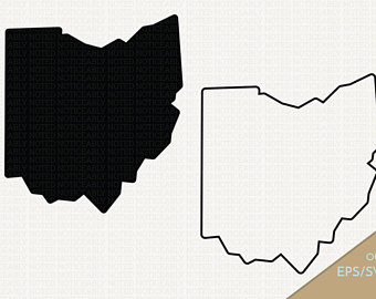 340x270 Ohio Outline Etsy