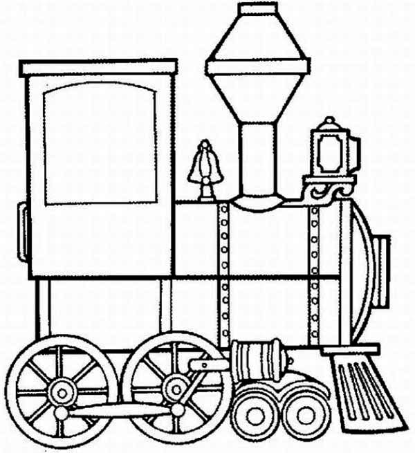 600x655 Steam Clipart Rail Engine