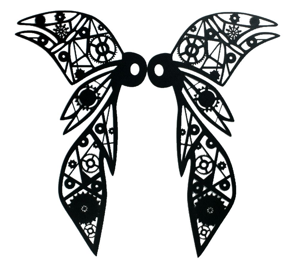 999x902 Wing Silhouette Wings Silhouette Wicked Wings Silhouette By
