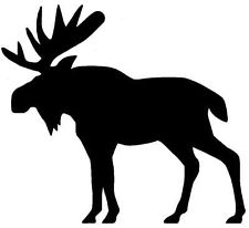 225x206 Moose Head Silhouette Moose Deer Metal Steel Not Animal