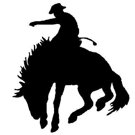 Steer Wrestling Silhouette at GetDrawings | Free download