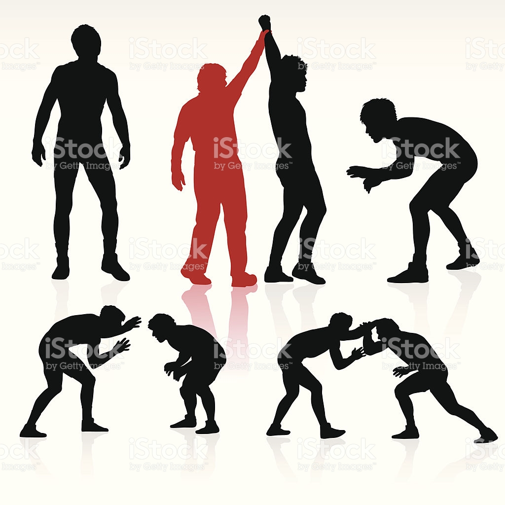 1024x1024 Wrestling Silhouette Clip Art 101 Clip Art