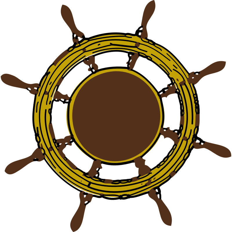 800x800 Steering Wheel Silhouette Clipart