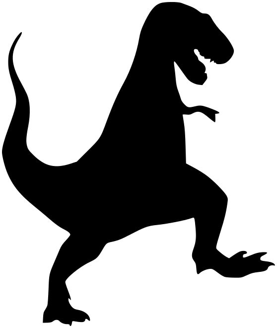 558x660 T Rex Stomping Svgs Stencil Designs, Cutting Files