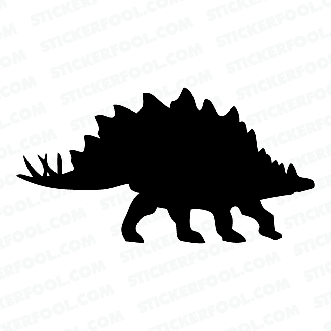650x650 Stegosaurus Dinosaur Decal Sticker