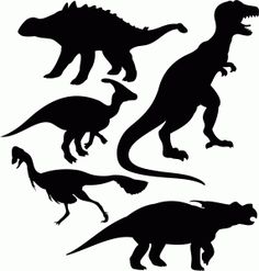 236x247 Stegosaurus Skeleton Decal Cricut, Silhouettes And Stenciling