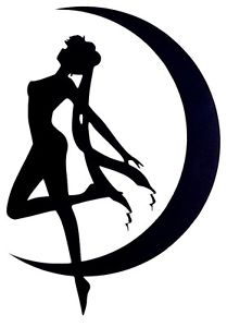 209x300 Sailor Moon Silhouette Cute Icon Cool Vinyl Car Window Truck