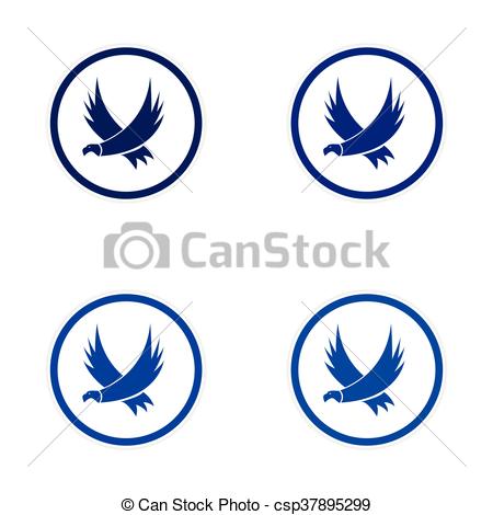 450x470 Assembly Silhouette Stickers Eagles Eps Vectors