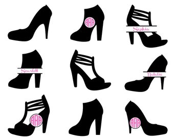 340x270 High Heel Svg Etsy