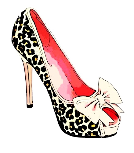 439x503 Clipart High Heels Red Shoe Clipartfest 3