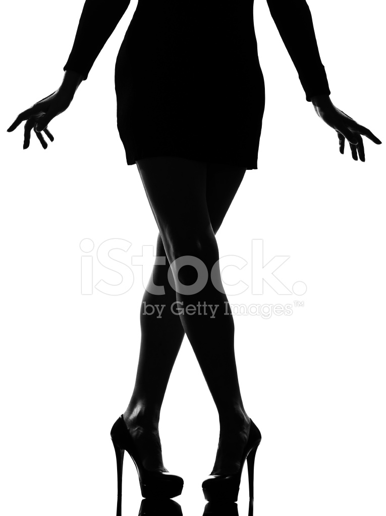765x1024 Woman Legs Shoes High Heels Silhouette Stock Photos