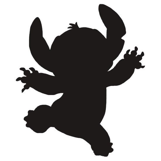 Stitch Silhouette at GetDrawings | Free download