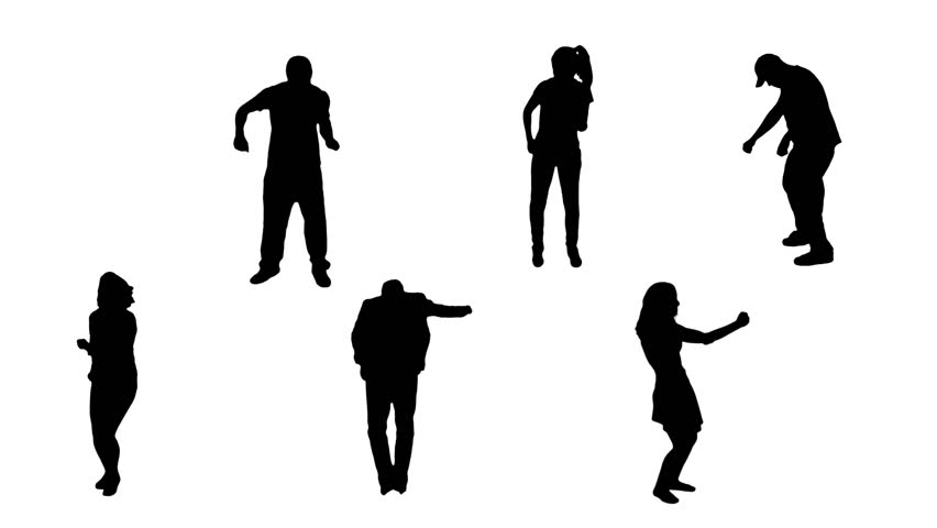 852x480 Silhouette Dancers Stock Footage Video 478738 Shutterstock