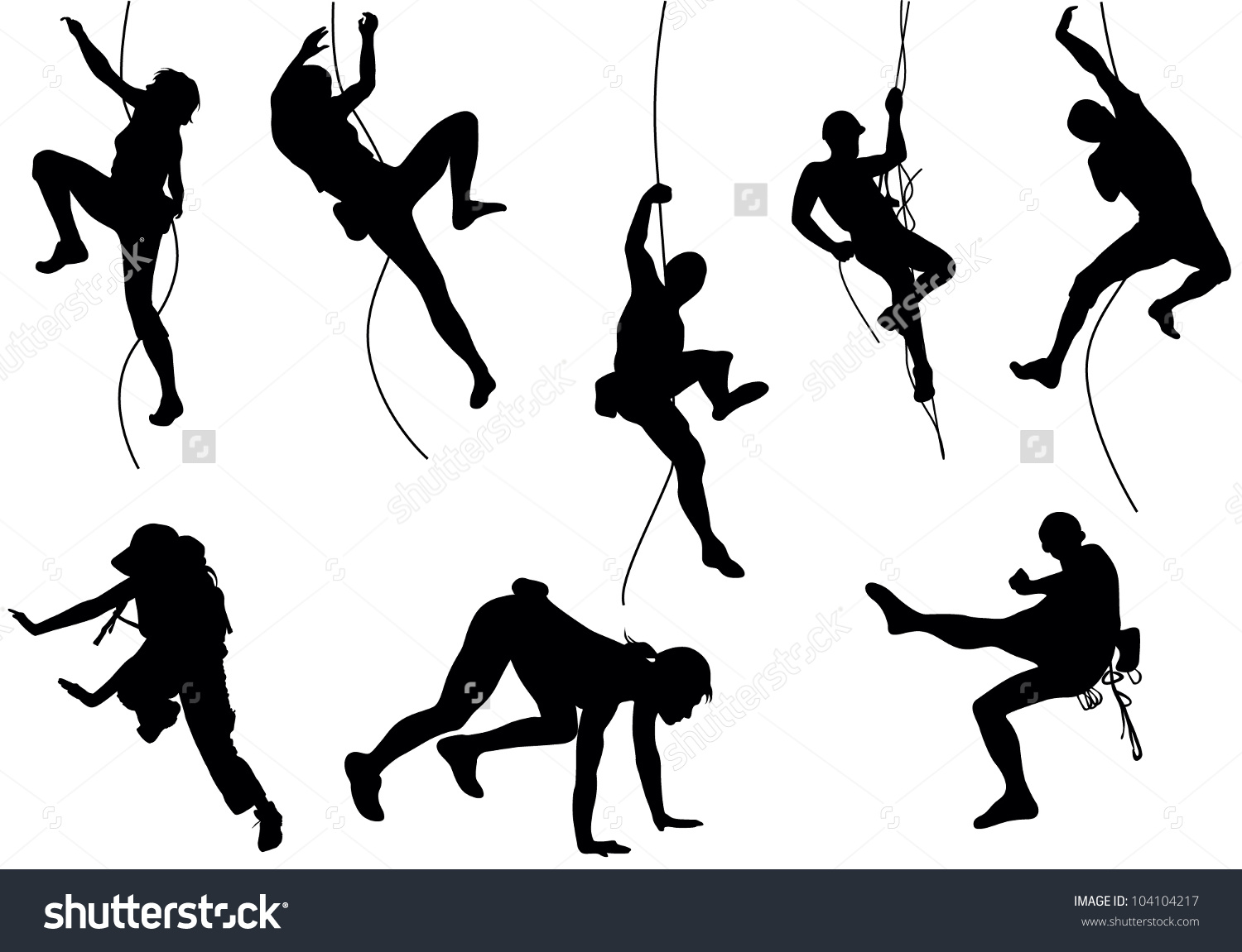 1500x1151 Stock Vector Mountain Climber Set 104104217.jpg