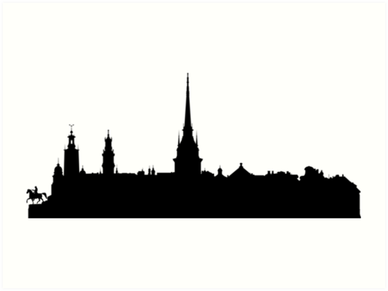 549x413 Stockholm Skyline Art Prints By Maximgertsen Redbubble