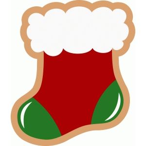 300x300 Silhouette Design Store Christmas Stocking Cookie Christmas