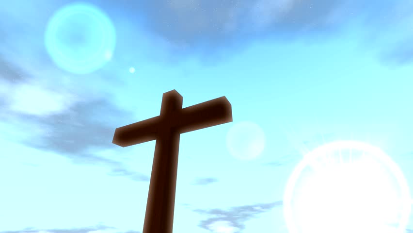 852x480 Stone Cross Silhouette On A Summer Day. Retezat Mountain, Romania