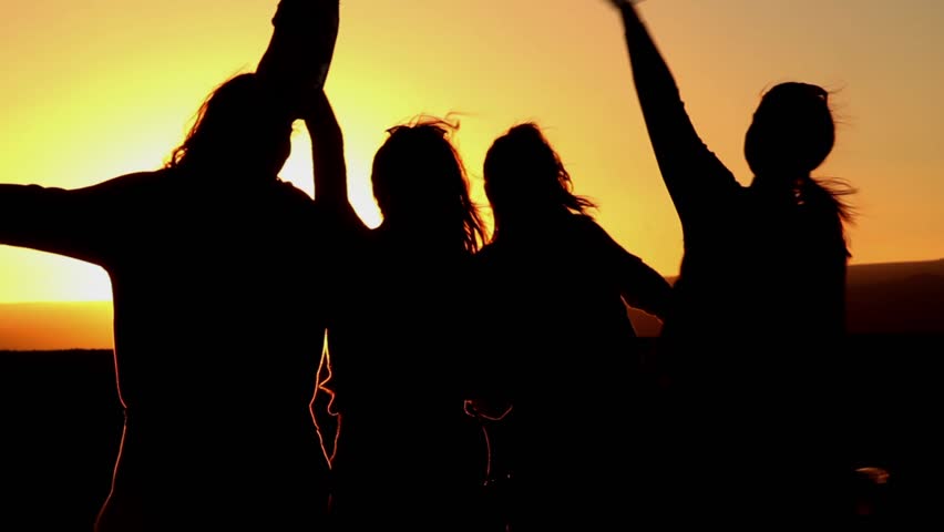 852x480 Sunset, Cormorants Sitting On Big Stone In The Sea, Sound, Hd