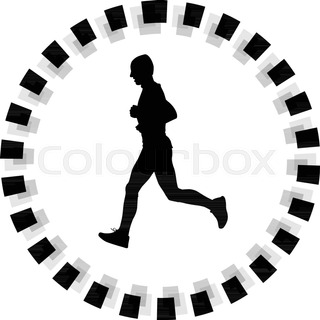 320x320 Health And Fitness Icons Vector Set Icons With A Stopwatch