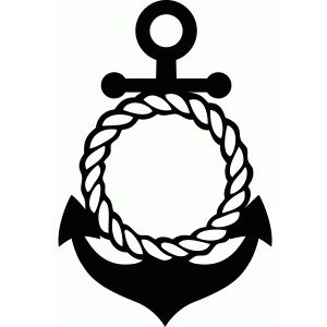 300x300 Rope Frame Silhouette Clipart