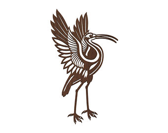 340x270 Stork Pattern Etsy