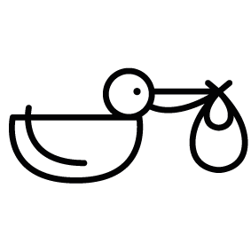 283x283 Baby Girl Silhouettes Silhouettes Of Baby Girl Free