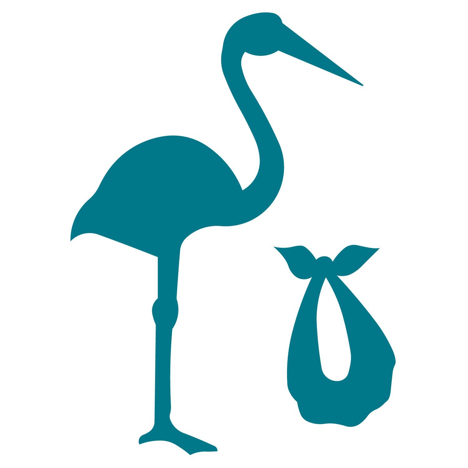 1500x1500 Thisdorable Stork With Its Bundle Will Helpllnnounce