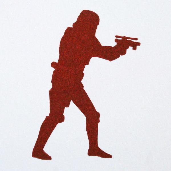 600x600 Star Wars Stormtrooper Letterpress Card Green Bird Press