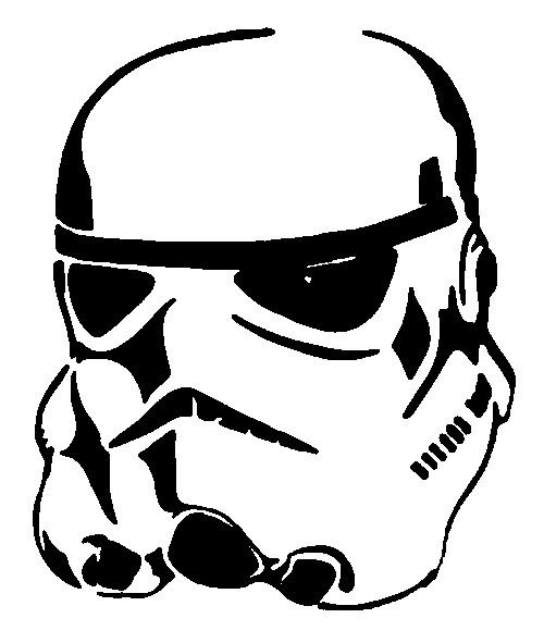 500x591 Stormtrooper Helmet Stencils Printable Stencils, Stenciling