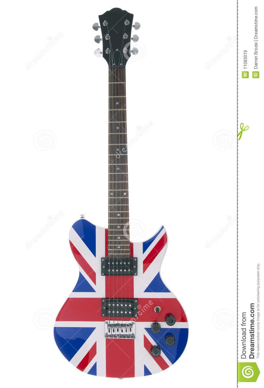 883x1300 Stratocaster Guitar Clipart Guitar With The British Flag