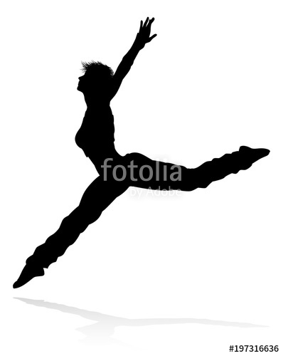 398x500 Street Dance Dancer Silhouette Stock Image And Royalty Free