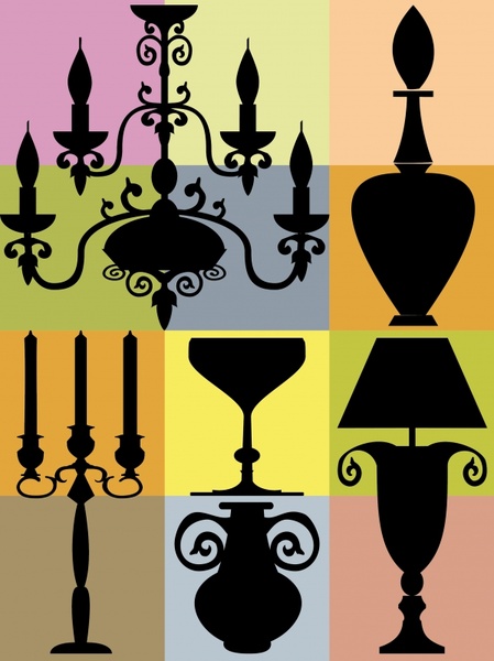 449x600 Street Lamp Silhouette Free Vector Download (6,704 Free Vector