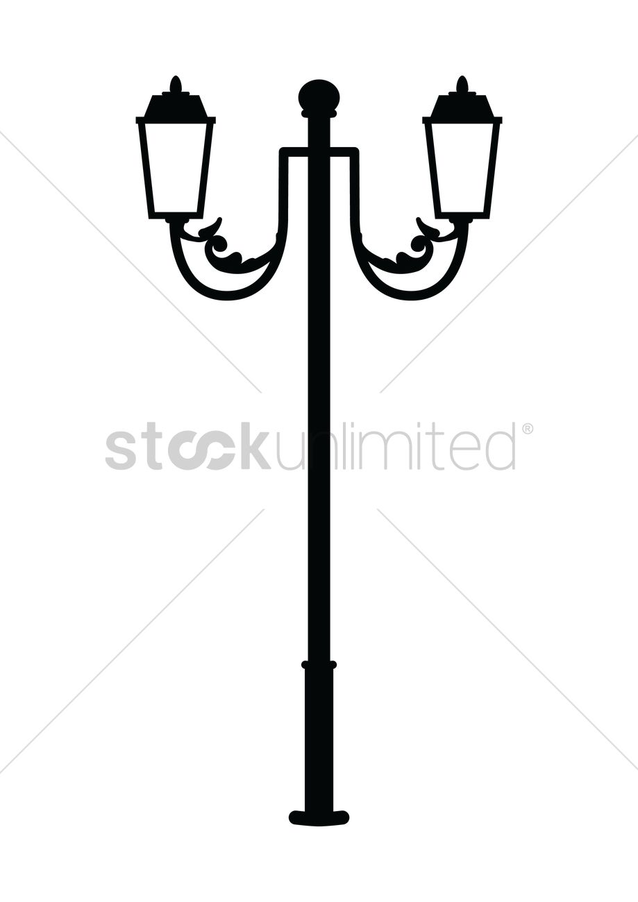 Street Lamp Silhouette at GetDrawings | Free download