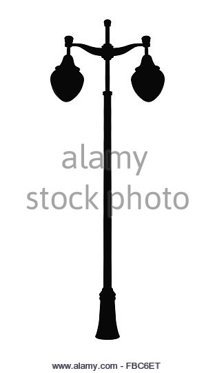 Street Lamp Silhouette at GetDrawings | Free download