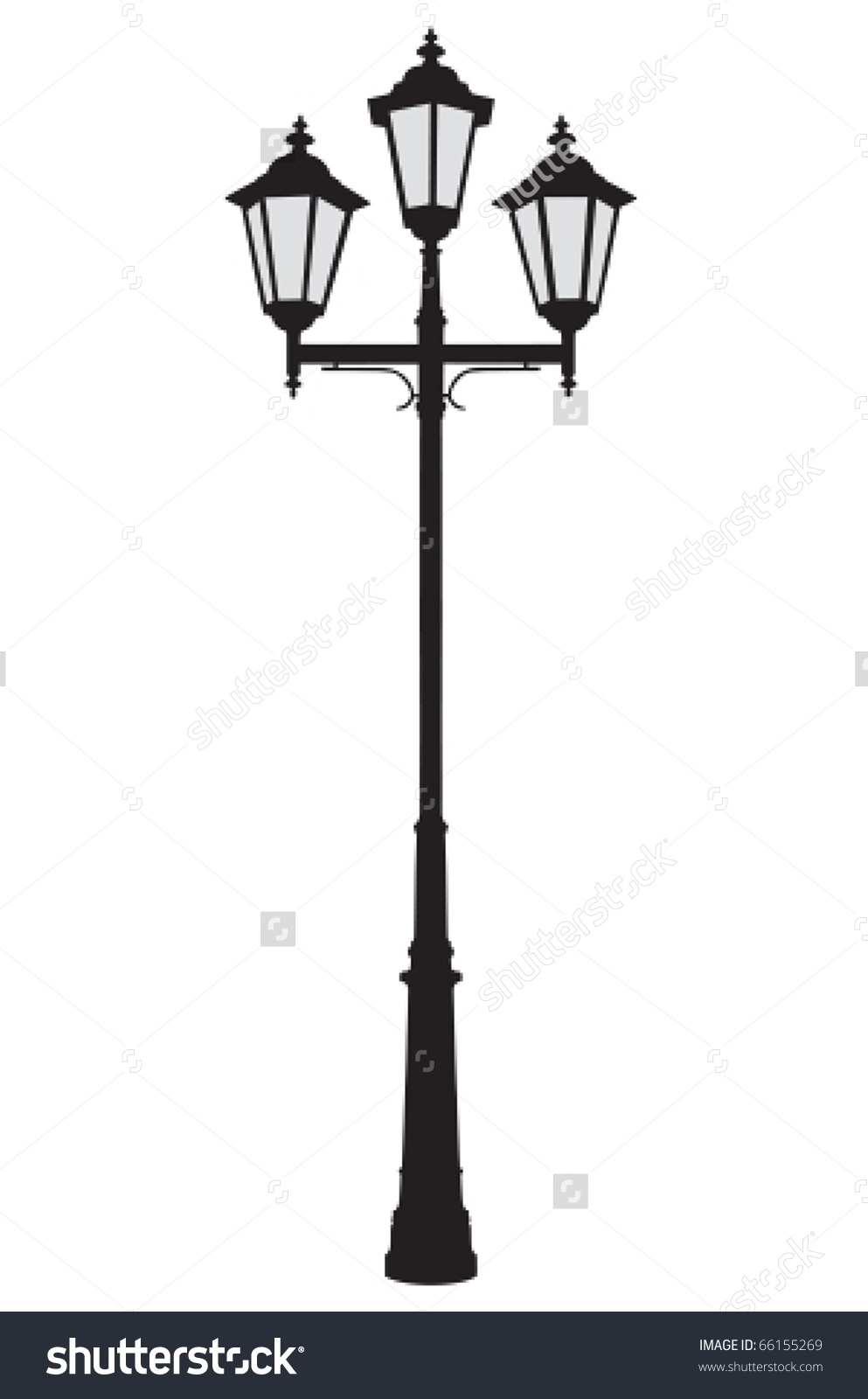 Street Lamp Silhouette at GetDrawings | Free download