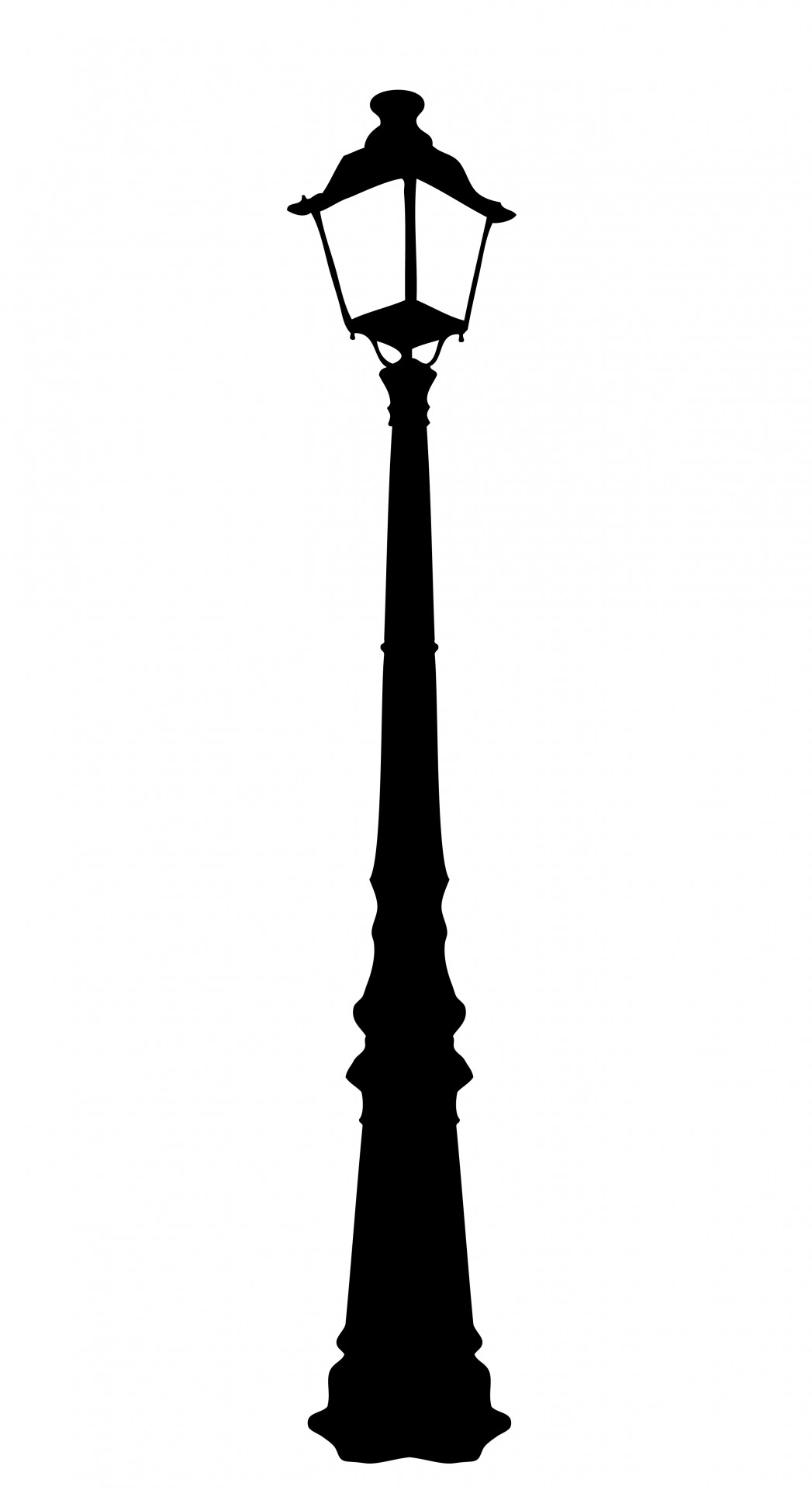 1047x1920 Vintage Street Lamp Clipart Free Stock Photo