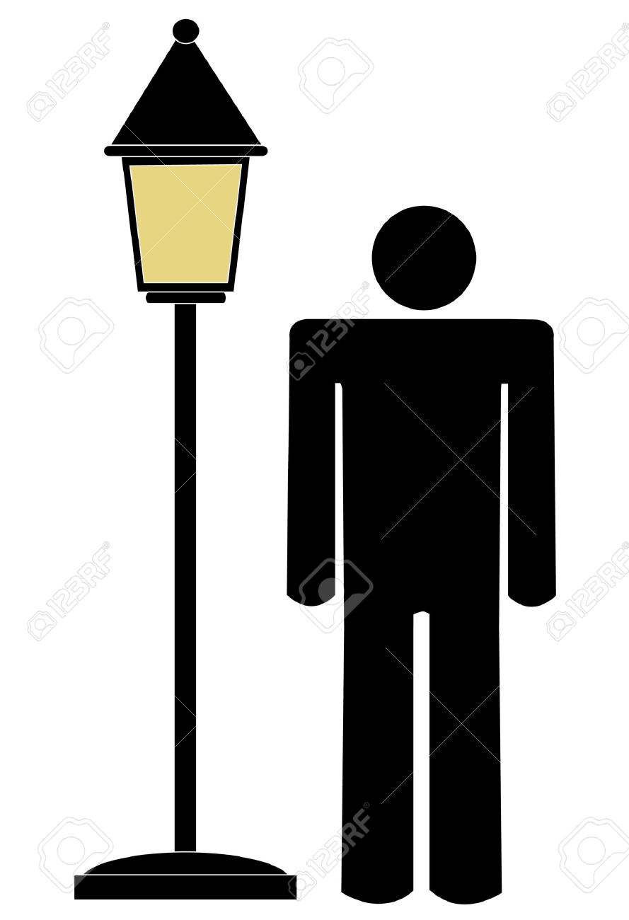 889x1300 Lamp Post Clipart