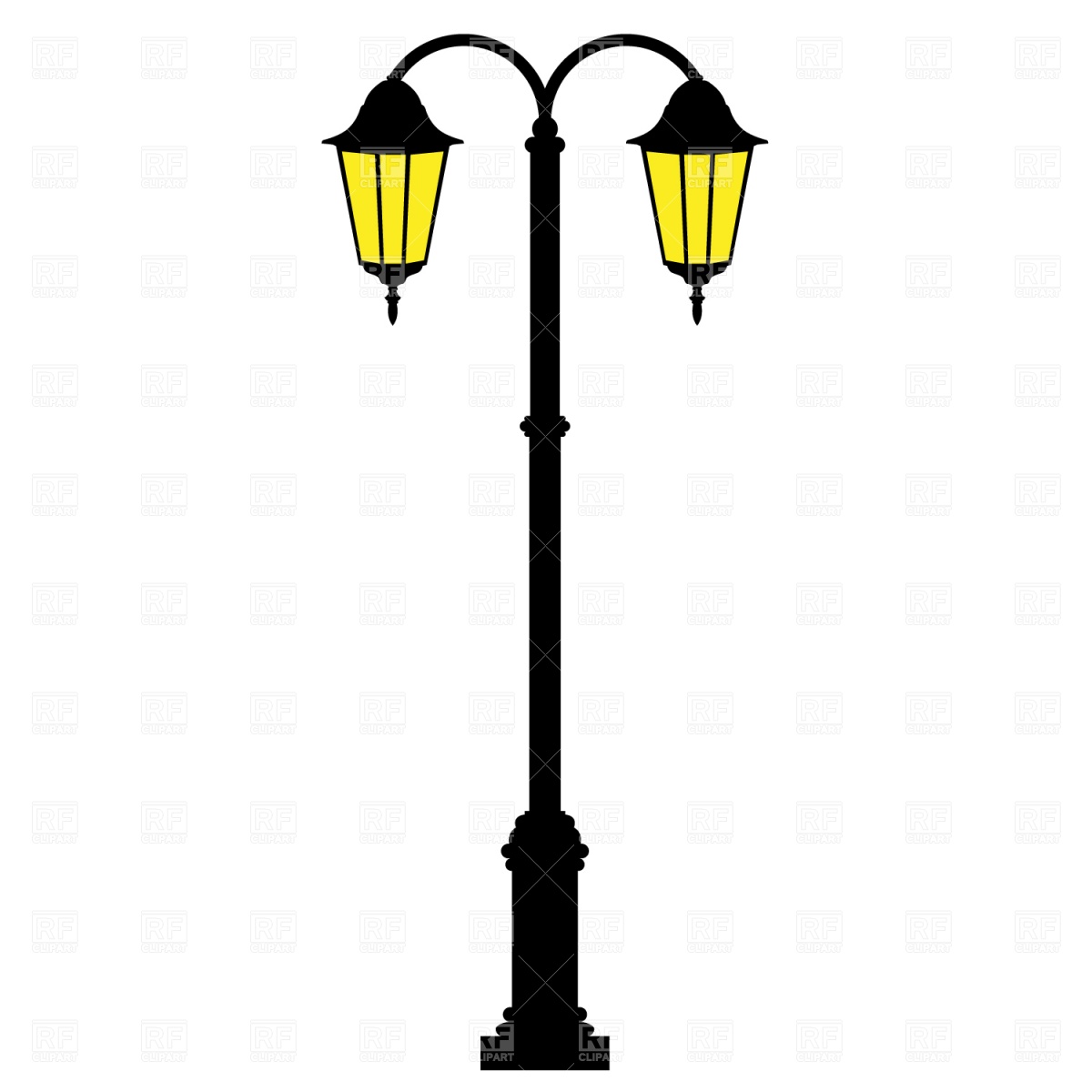 1200x1200 Street Light Clipart Street Lantern'57154