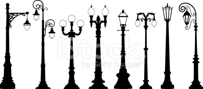 Streetlight Silhouette at GetDrawings | Free download