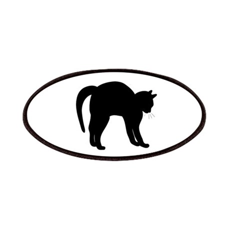 460x460 Cat Silhouette Patches