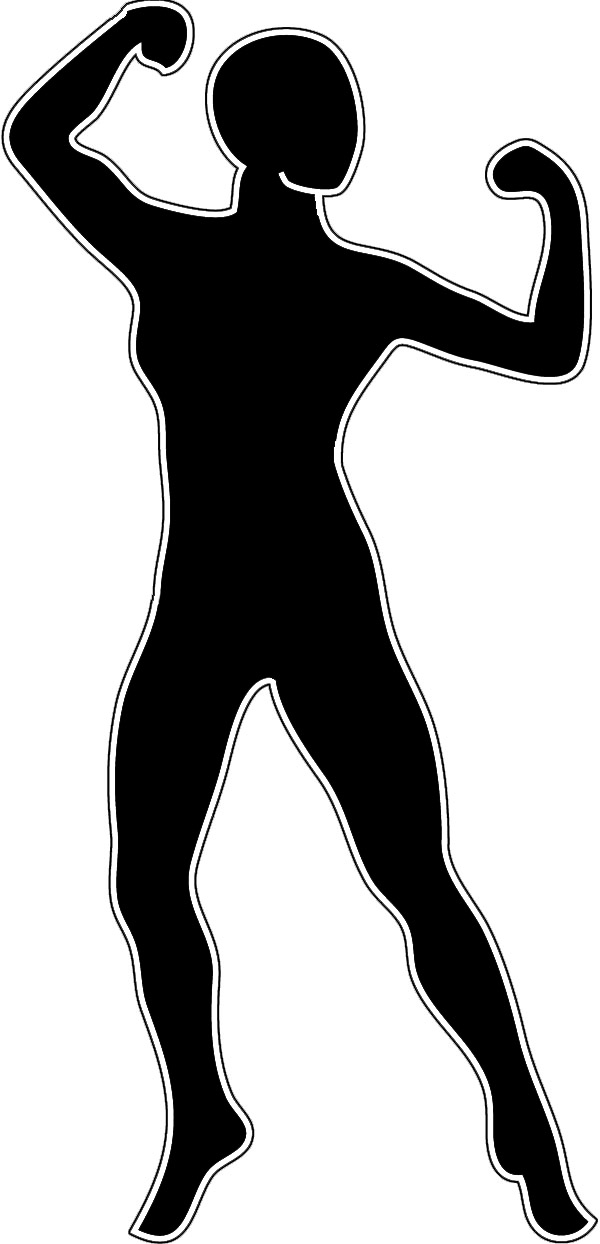 600x1244 Body Silhouettes