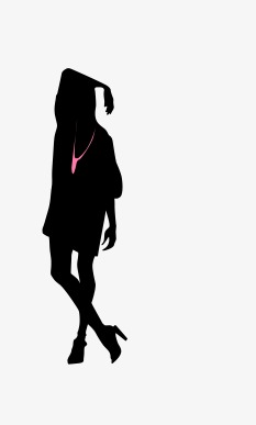 233x387 Students Silhouette Beauty, Student, Cartoon, Graduation Png Image