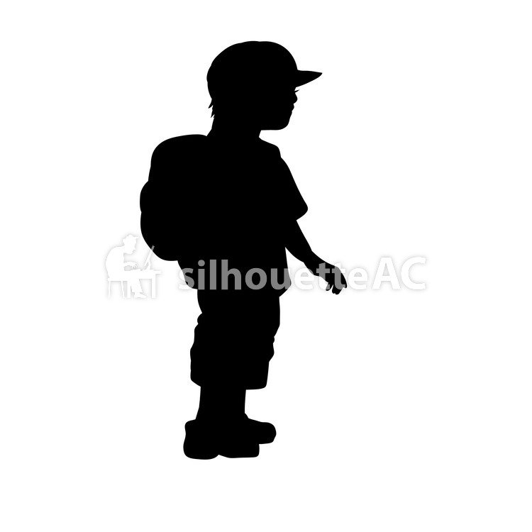 750x750 Free Silhouettes An Illustration, Kids