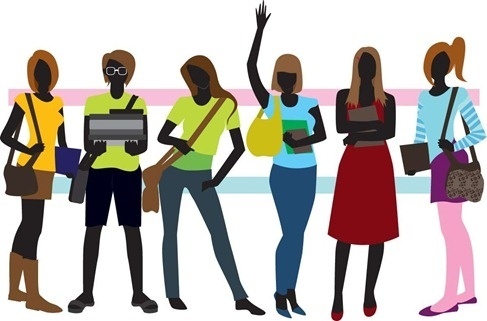 487x321 Student Silhouette Art Free Vector Download (215,294 Free Vector